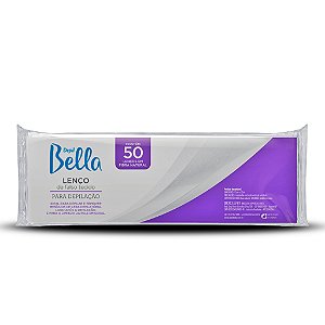 Lenços para Depilacão Depil Bella 50 unidades