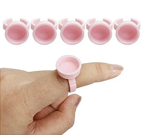 Batoque Anel Rosa (100 unidades)