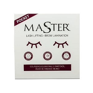 Kit Lash Lifting Brow Lamination Profissional Master Pocket 7g