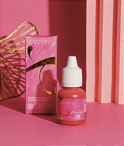 Pigmento CA Beauty Power Red Vermelho Rosado 5ml