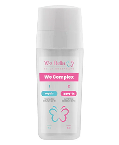 Kit We Complex: Passo 1 Repair e Passo 2 Leave-In We Bella