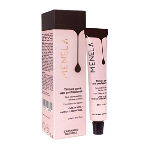 Tintura Profissional para Sobrancelhas Cílios e Barba Menela 20mL