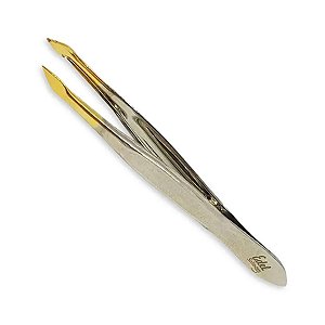 Pinça Edel Solingen Canelada Ponta Fina 9cm 2321303