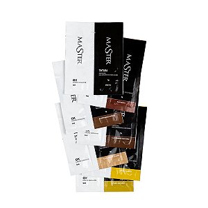 Sachê Tintura Profissional 1g + Creme Oxidante 1mL Master