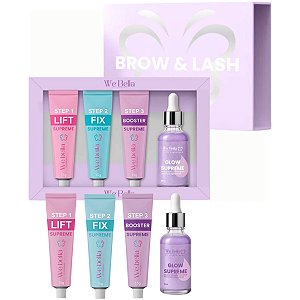 Kit Brow e Lash Supreme We Bella By Lu Boscarato 15g