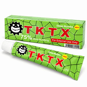 Pomada Anestésica TKTX 75% More Numbing 10g