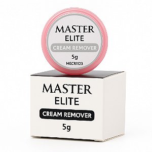 Creme Removedor Extensão Alongamento de Cilios Master Elite Morango 5g