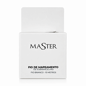 Fio de Mapeamento de Sobrancelha Linha Pigmentada Branca Master 10m