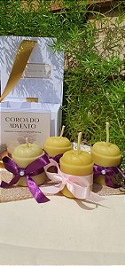 Kit 3 - Velas do advento