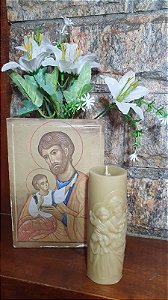 Kit São José + Vela