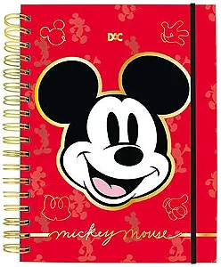 CADERNO SMART COLEGIAL 80FLS 90GRMS WIRE-O MICKEY MOUSE