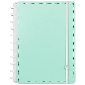 Caderno Verde Pastel