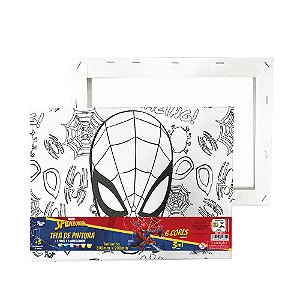 Kit Tela para Pintura Homem Aranha