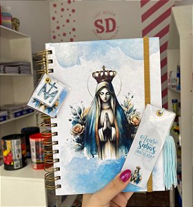 Caderno A5 Nossa Senhora das Graças – Folhas Personalizadas