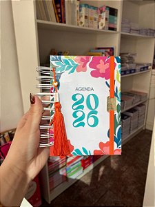 Agenda 2026 Floral Charmosa – Tamanho A6