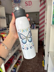 Garrafa squeeze borboleta
