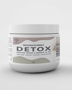 Máscara em pó Detox - Purificação profunda & Renovação da Pele - Essencial Blend 100g