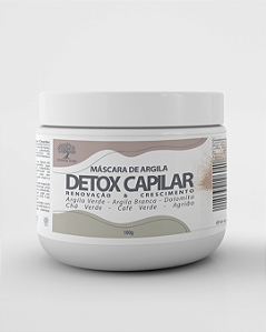 Máscara em pó Detox Capilar - Renovação & Crescimento - Essencial Blend 100g