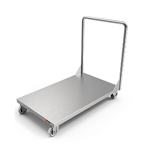 Carro Plataforma em Aço Inox