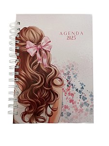 Agenda de 2025 | Cabelos Ondulados Rosa