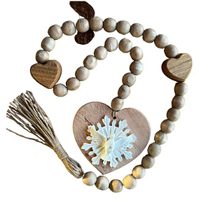 Cordão Decorativo Coração 116cm