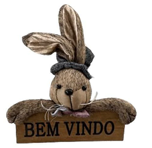 COELHO BEM VINDO 30X22