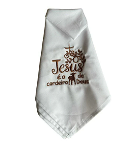 Guardanapo Bordado Cordeiro de Deus