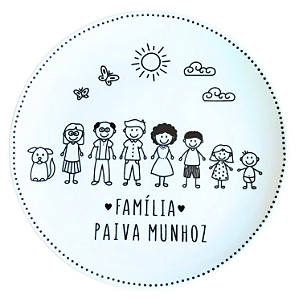Prato Raso Familia Nova 26cm