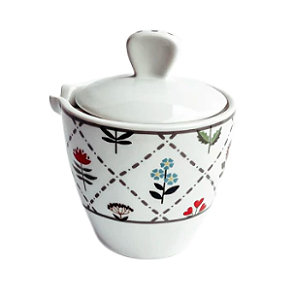 Açucareiro em Porcelana Afeto 250ml
