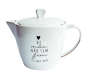 Bule Porcelana Coleção Mães 800ml