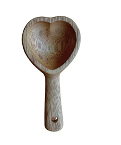 MIni Colher Medidora Coração