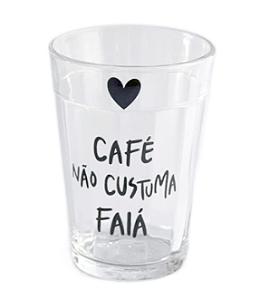 Copo Mineiro Café não Faia 150ml