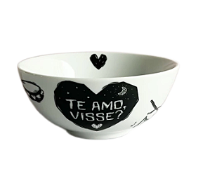Tigela Porcelana Junina Média 15 cm