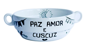 Consume de Porcelana Empilhável Paz400ml