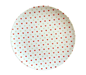 Prato Raso Cupido Corações 26cm