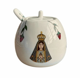 Açucareiro em Porcelana Santa 250ml