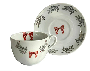 Xícara Chá Noel 200ml