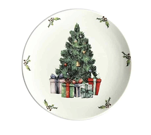 Prato Sobremesa Azevinho Árvore 21 cm