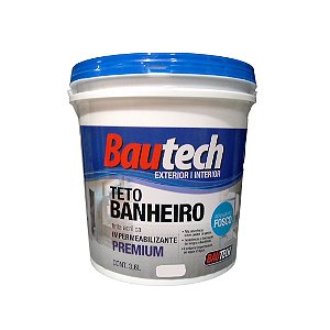 Tinta Impermeabilizante Para Teto De Banheiro 3,6 L Bautech
