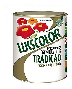 Tinta Latex Lukscolor 900ml 1/4 Diversas Cores E Branco