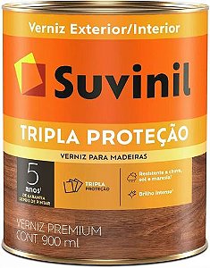 Verniz Tripla Proteção Fosco Natural Suvinil 900ml