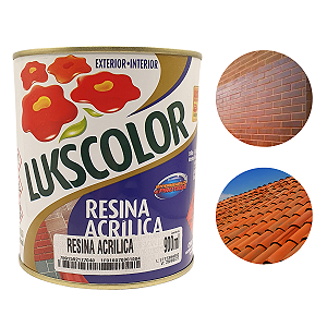 Resina Acrílica Premium 900ml Pedra Telha Ardosia Lukscolor