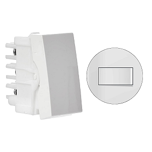Módulo de Interruptor Paralelo Branco Alumbra Siena 6012