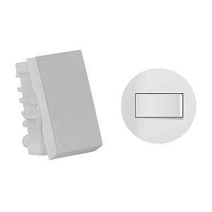 Módulo de Interruptor Simples Alumbra Siena Branco 6011