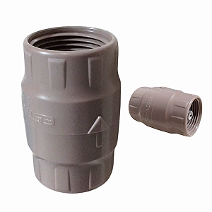 Válvula de Retenção Rosca 2" Hidráulico 60mm Marrom Estrela