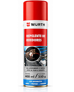 Repelente De Roedor Protetor Fiação Automotivo 400ml Wurth