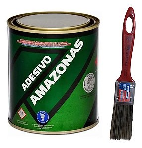 Cola de Contato Sapateiro 200g Amazonas + Pincel P/ Aplicar