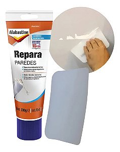 Massa Repara Paredes 330g Alabastine + Espátula P/Aplicação