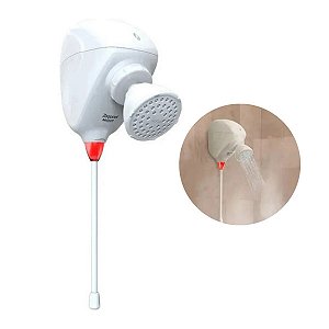 Chuveiro Eletrônico Move Ducha 7500w Branco 220v Zagonel
