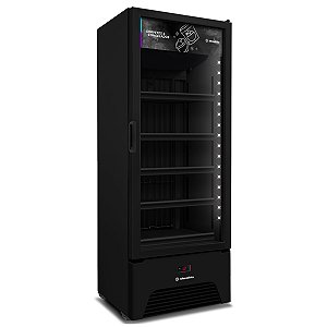 Freezer Expositor Vertical Frost Free para Sorvetes e Congelados 18°C/-22°C 581 Litros VF50 All Black
